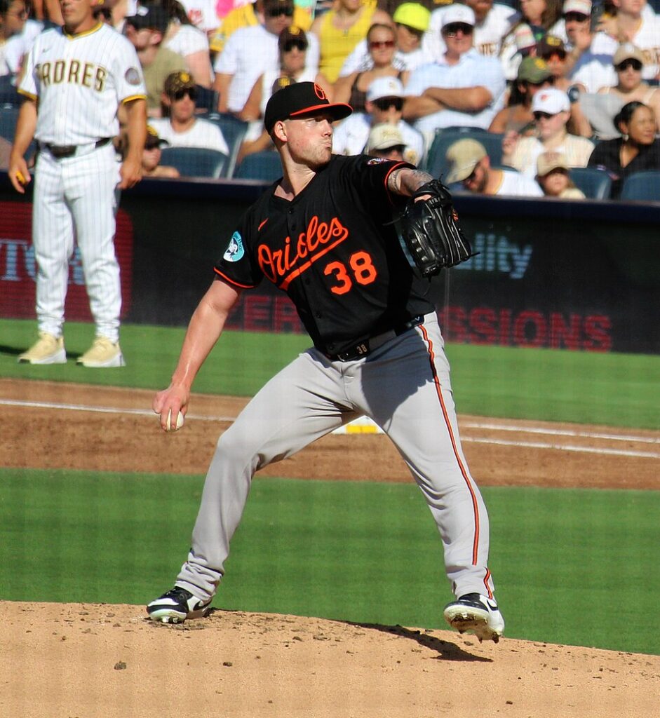 Kyle Bradish con Baltimore, septiembre de 2025. Foto de archivo de Reunion; no corresponde al hecho actual.