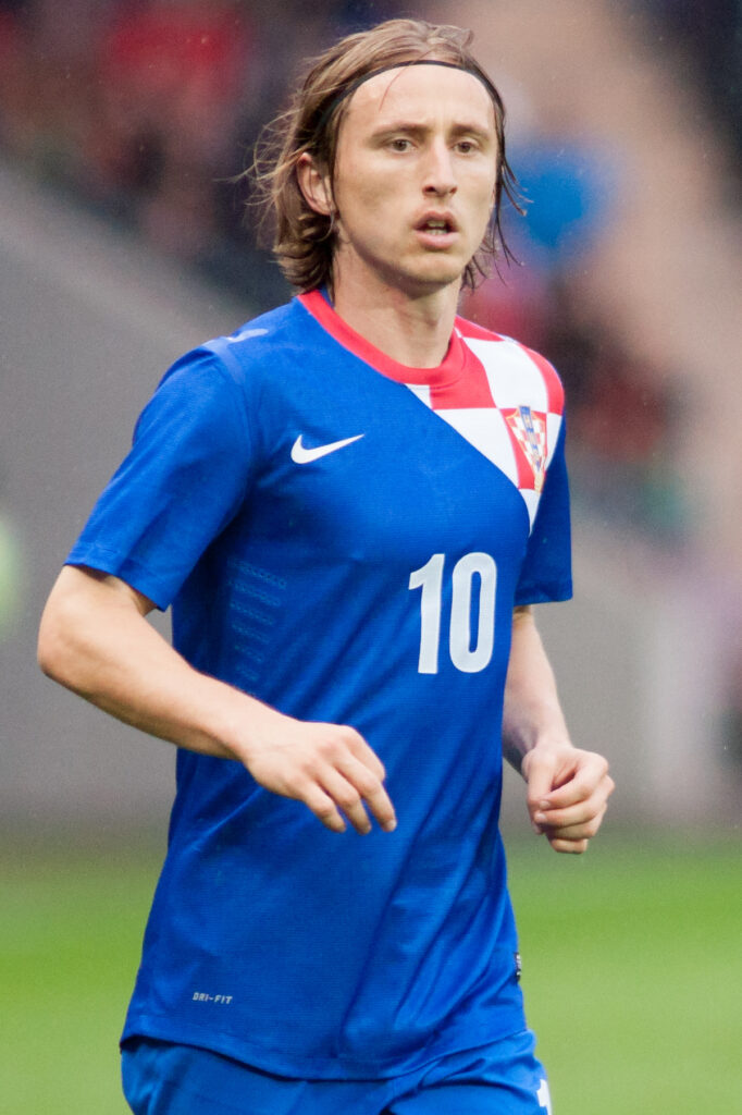 Luka Modrić con Croacia en junio de 2013. Fotografía de archivo; no corresponde al partido de 2026.
