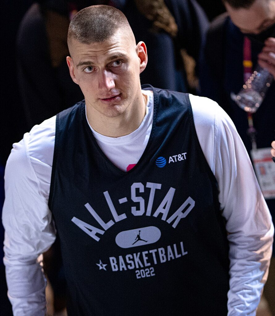 Nikola Jokić en imagen de archivo; foto: Erik Drost, CC BY 2.0